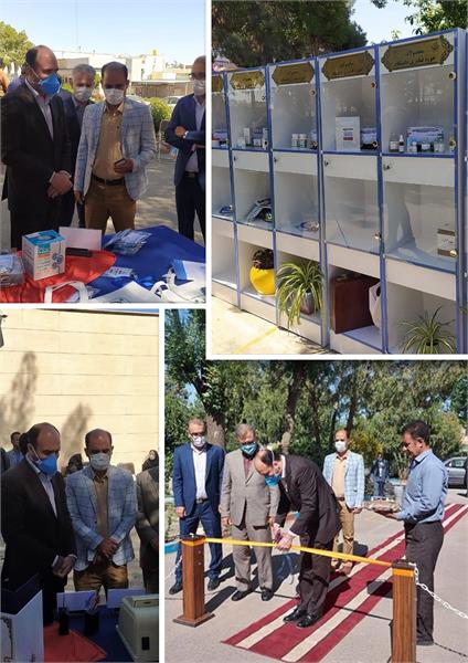 نمایشگاه محصولات فناورانه حوزه سلامت استان افتتاح شد.