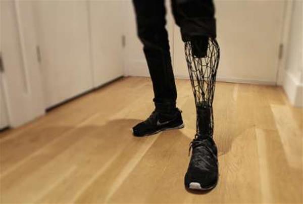 آخرین دستاورد چاپ سه بعدی سال 2014 میلادی:  قوی ترین و سبک ترین پای مصنوعی جهان ساخته شد