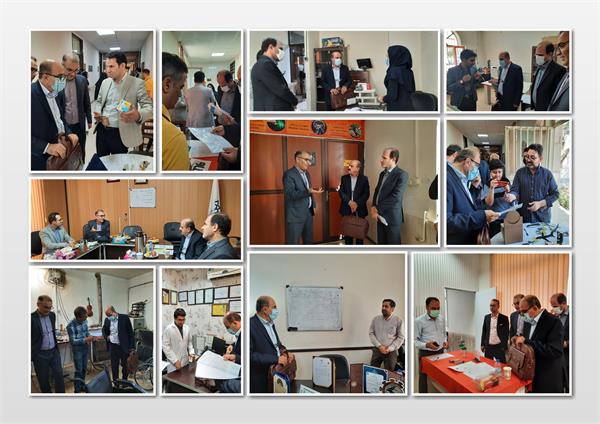 بازدید ارزیابان وزارت بهداشت از عملکرد مرکز رشد دانشگاه علوم پزشکی کرمانشاه