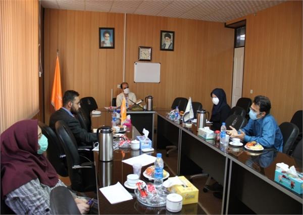 نشست دفتر ارتباط با صنعت و جامعه دانشگاه با نمایندگان شرکت نفت کرمانشاه